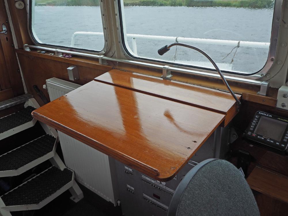 Steuerhaus, Innenausstattung